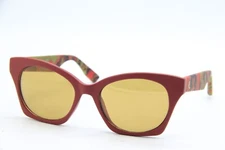 NEW ALEXANDER MCQUEEN MCQ 0003/S XJSH0 RED GREEN AUTHENTIC SUNGLASSES 53-18