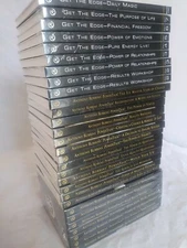 Lot Of 20 Anthony Robbins Power Talk Issues  +9 Get the Edge Audio CD's-sealed.