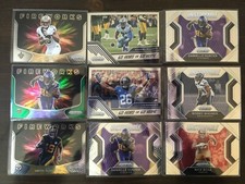 2020 Prizm Football Card Insert Lot. Unstoppable, Fireworks, Go Hard. 9 Cards!
