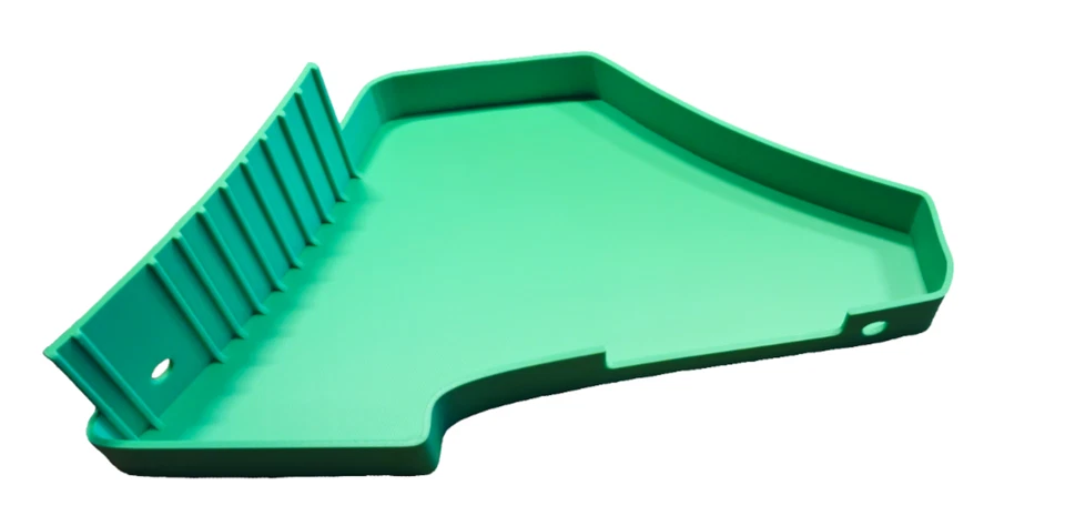 Hercules Prima GT/GX rechter und linker Seitendeckel -verkleidung grün - Bild 4 von 4