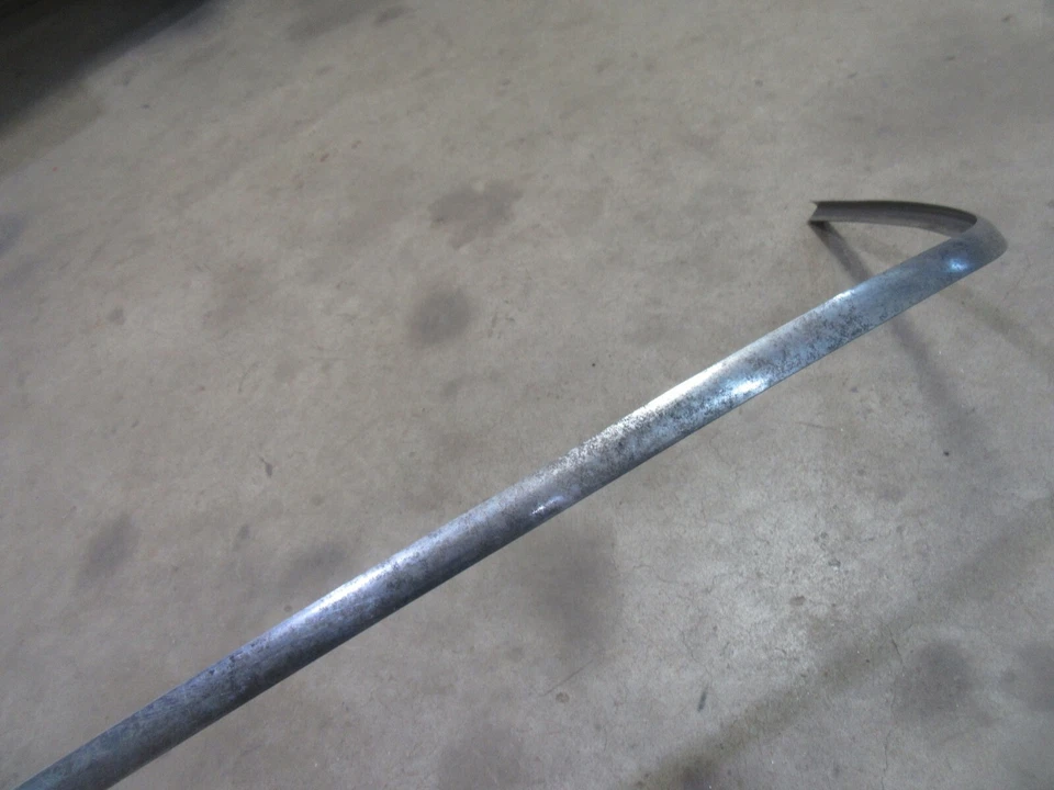 1954 Studebaker Commander 2 door sedan rear lower window trim molding piece  - Image 2 of 4