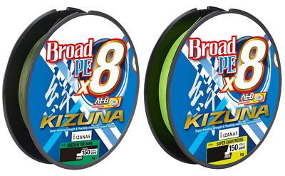 (0,27 /1m) Owner Kizuna 8braid 135m - geflochtene Schnur zum Spinnfischen, Angel