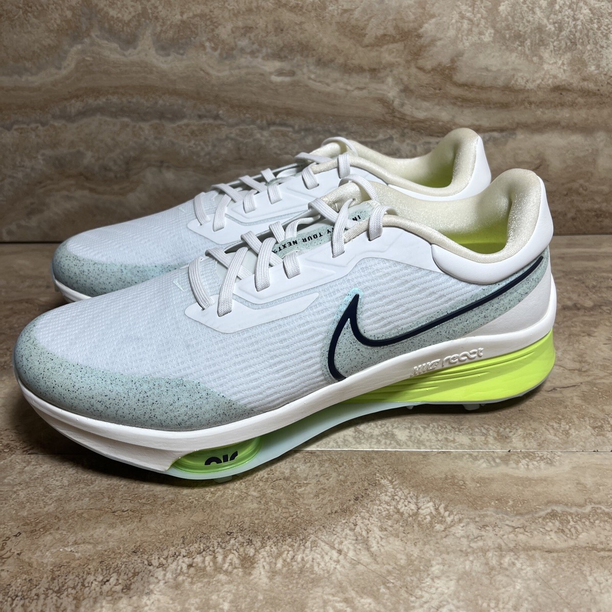 Nike Air Zoom Infinity Tour Next% Golf Sail Volt Men's Size 8