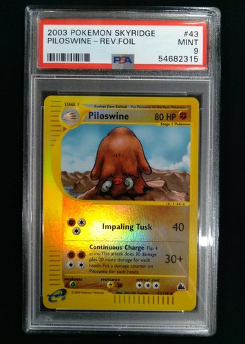 2003 Pokemon Skyridge PILOSWINE 43 Rev Foil MINT Graded PSA 9 EBay 2003-pokemon-skyridge-piloswine-43-rev-foil-mint-graded-psa-9-ebay