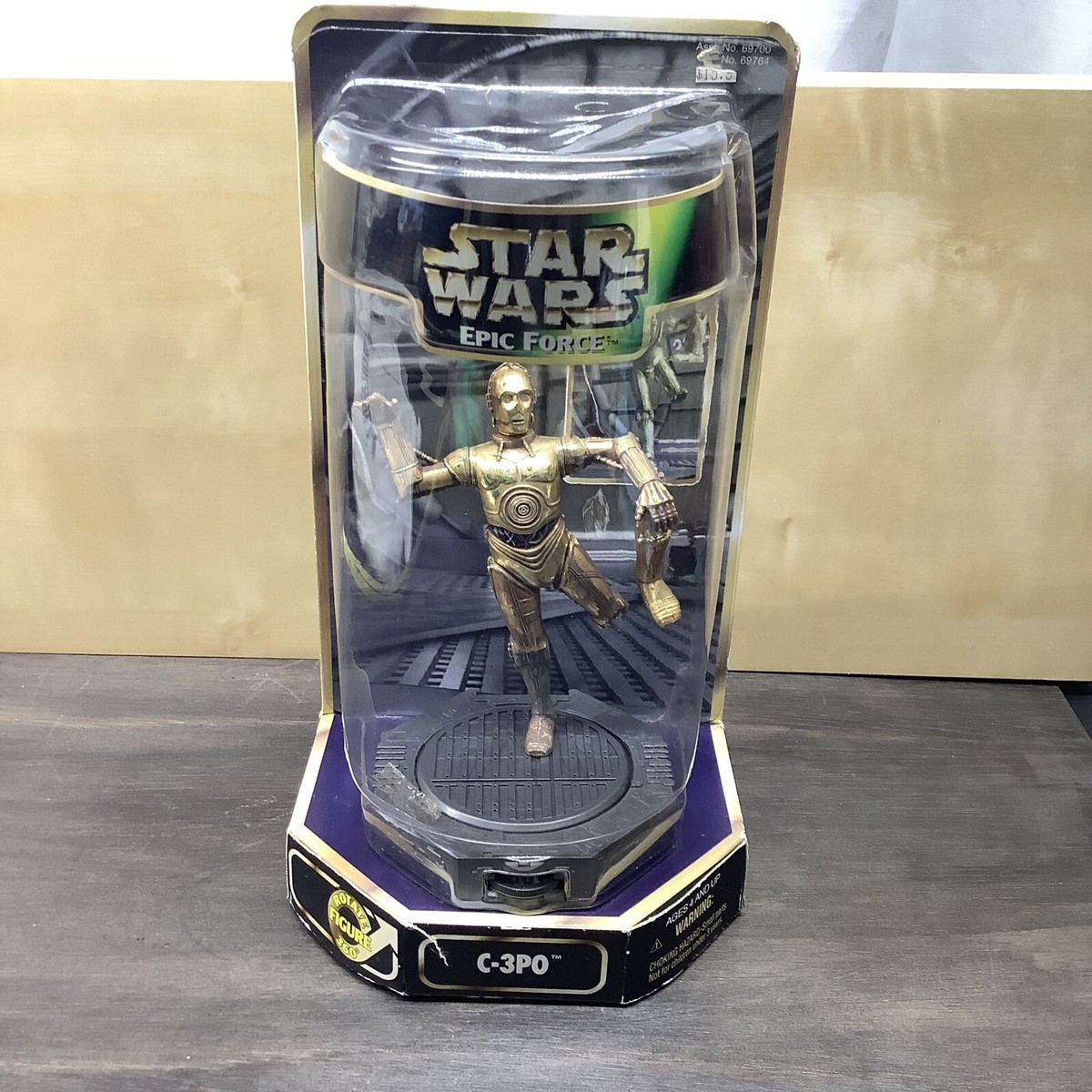 Star Wars Epic Force C-3PO Rotating 360 Figure Kenner Collection