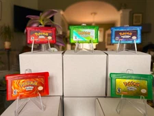 Pokemon GBA Custom Cartridge - Emerald, Ruby, Sapphire, FireRed, LeafGreen