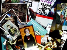  Accumulo materiale cartaceo tema religione: libretti, santini, cartoline ecc.