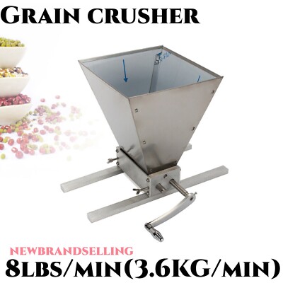 Getreidemühle Malzmühle Schrotmühle Handmühle Futtermühle Heimbrauer Flocker NEU