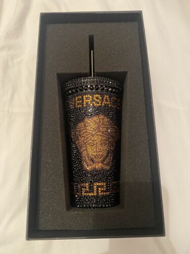Versace Medusa Reisetasse schwarz & gold neu mit Box UVP £765 - Bild 1 von 7