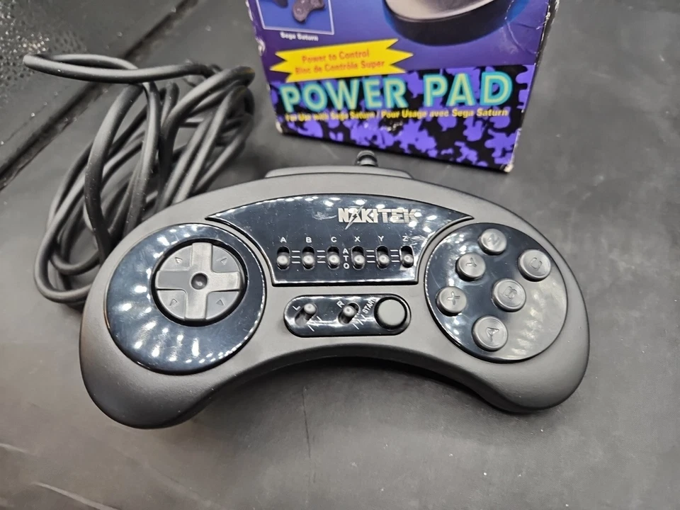 Controlador Naki Power Pad para Sega Saturn Foto 2 de 4