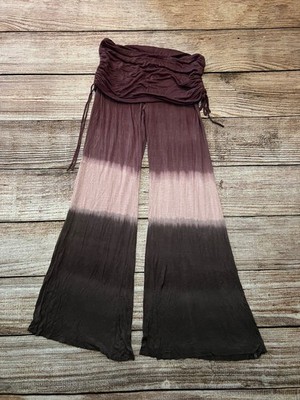 Freeloader Pants Medium Purple Tie Dye Ombre Hippie Vibes Festival Szn So Soft