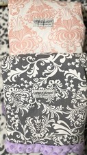 2 Baby Car Seat Canopiescovers 1 Pink White 1 Purple Grey Minke Interior