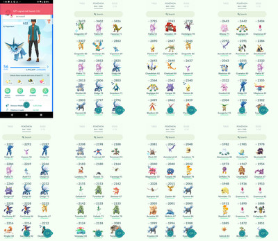 Pokémon Acc Go - Level 56 - 51 Shiny - 49 Legendary - Instant D3livery