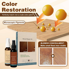 Professional Wood Floor Scratch Repair,Wood Repair Kit, Floor Cover Nicks and...