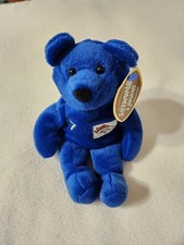 Salvino's Bammers John Elway 7 Broncos January 1999 Blue Beanie Bear New