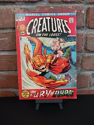 Vintage Marvel Comics Creatures On The Loose 1972 Jul #18