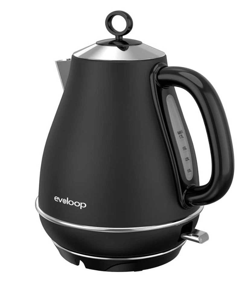 1.7L Electric Kettles, BPA Free Tea Kettle, Hot Water Boiler Heater, Stainles...