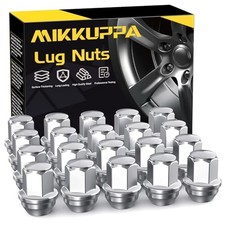 M14x1.5 OEM Lug Nuts, M14X1.5 Silver 20 Packs for Ford Mustang/Explorer/Edge