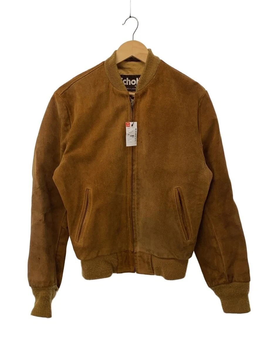 Chaqueta de cuero Schott Blouson 40 - marrón