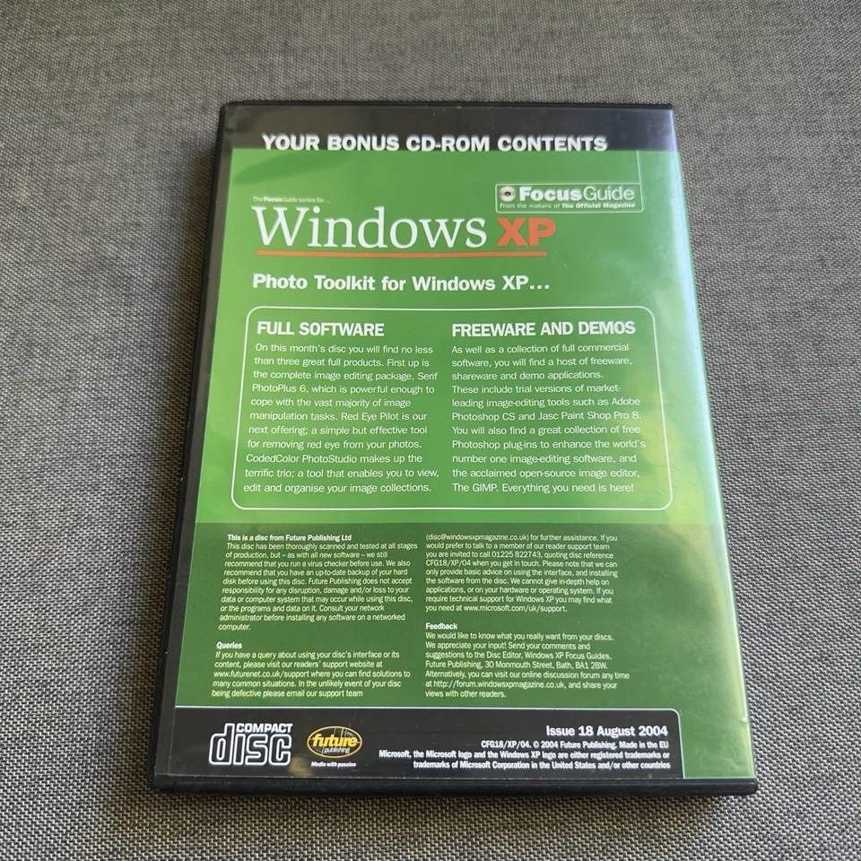 Microsoft Windows Photo Toolkit For Windows XP - PC CD-ROM - 2004 - Image 4 of 4