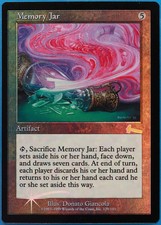 Memory Jar FOIL Urza's Legacy NM (Reserved List MTG Magic Card) 510760 ABUGames