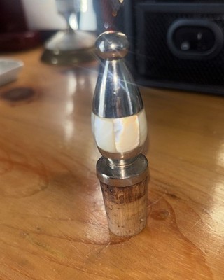 Vintage Ralph Lauren Wine Stopper Mother of Pearl