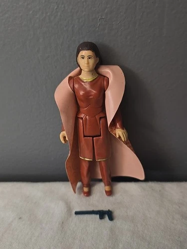 Vintage Bespin Princess Leia Star Wars Figure W/ Painted Neck 1980 - COMPLETE