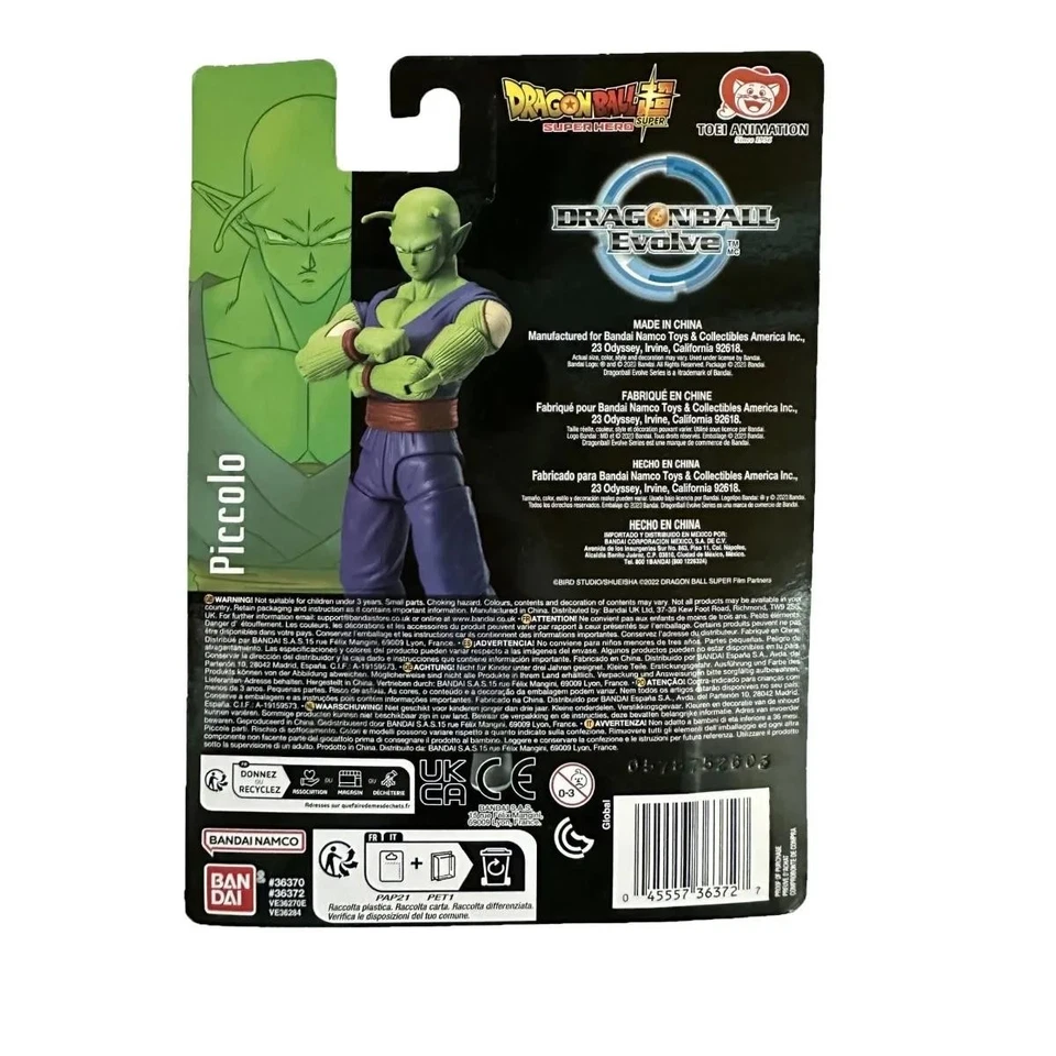[DB36372] BANDAI Dragon Ball Super Evolve Figurine Piccolo 12,7 cm - Photo 3/3