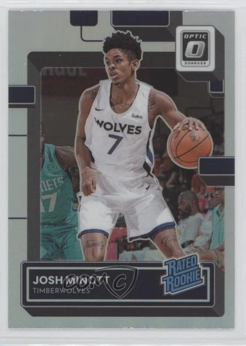2022 Donruss Optic Basketball Holo Josh Minott #244 PSA 9