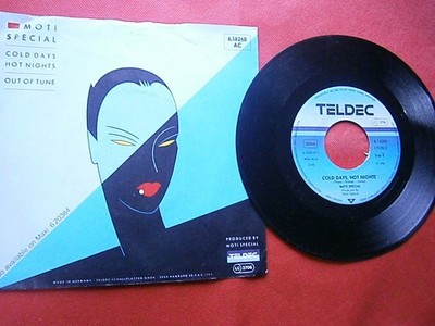 Moti Special   Cold Days Hot Nights / Out Of Tune Vinyl Single 7''