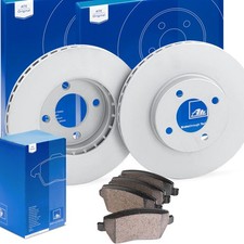 ATE Bremsenset Vorne Bremsscheiben und Beläge für NISSAN MICRA IV (K13) 260,0mm