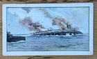 1915 Wills War Incidents WW1 Cigarette Card- #4 Sinking Of The Blucher