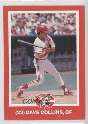 1988 Kahn's Cincinnati Reds Dave Collins 0f8