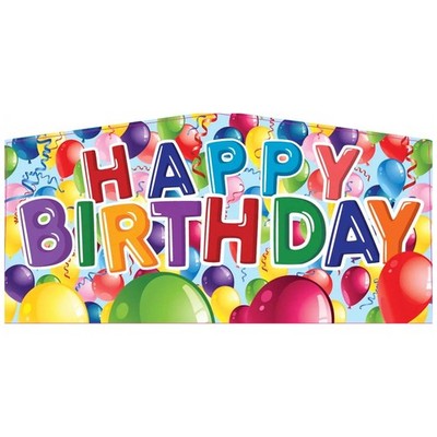 Birthday Art Panel 10x5 Vinyl Banner for 13ft Inflatable Modular Bounce House