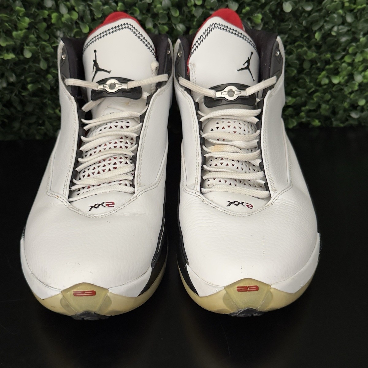 USED 2007 Air Jordan 22 OG White Varsity Red 315299-161 Size 10.5