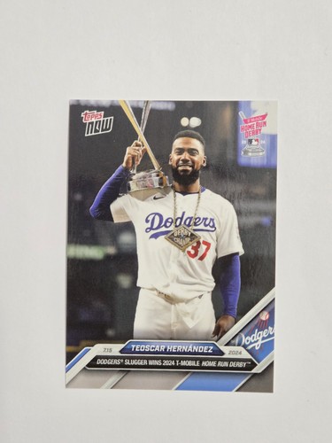 2024 Topps Now 435 Teoscar Hernández
