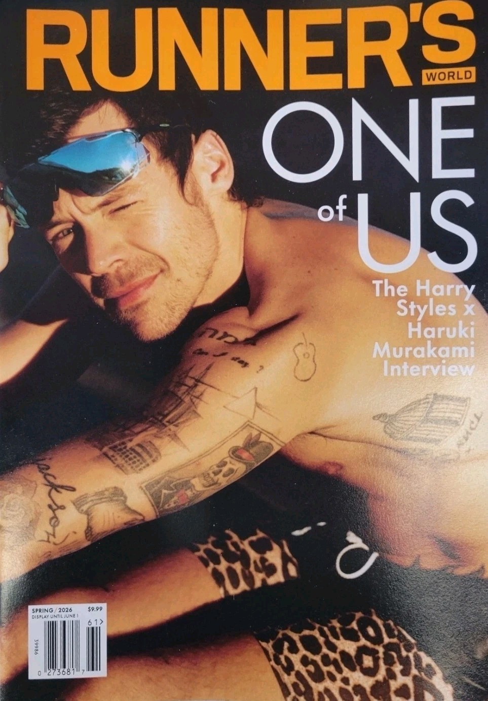 HARRY STYLES - RUNNER'S WORLD MAGAZINE - 2026 