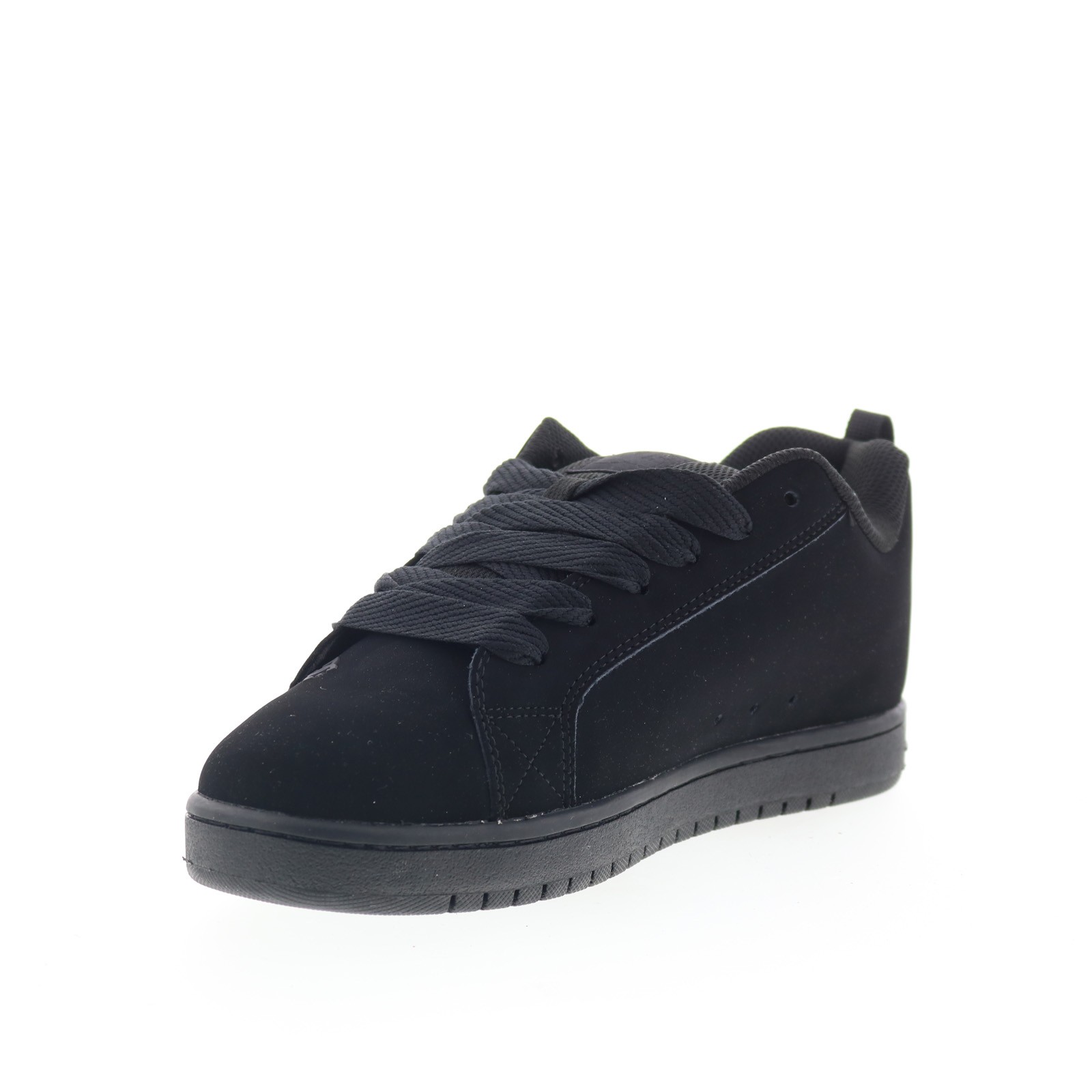 DC Court Graffik SE 300927-KDW Mens Black Skate Inspired Sneakers Shoes