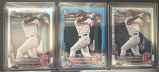 2025 Bowman Draft DEAN CURLEY 1st Sky Blue Paper /499 + Refractor Base + Speckle