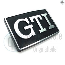 Original VW Emblem Schriftzug GTI Seitenblinker Golf 2 Jetta schwarz 191853688J