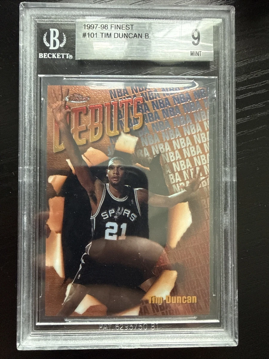 Topps Tim Duncan Basketball Rookie Sports Trading Cards for sale