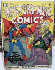 Cover of Mystery Men Comics #9