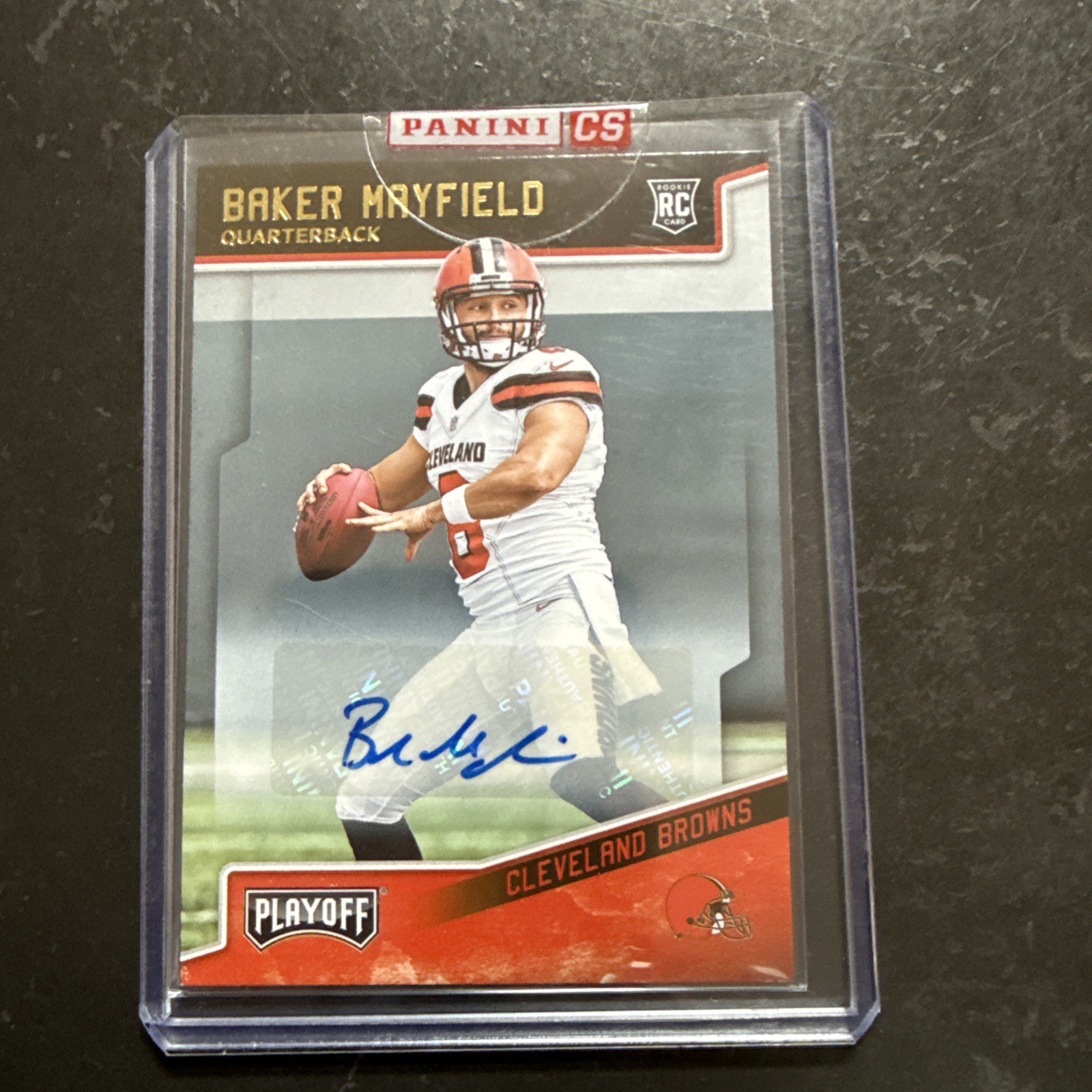 2018 Panini Playoff Baker Mayfield Auto