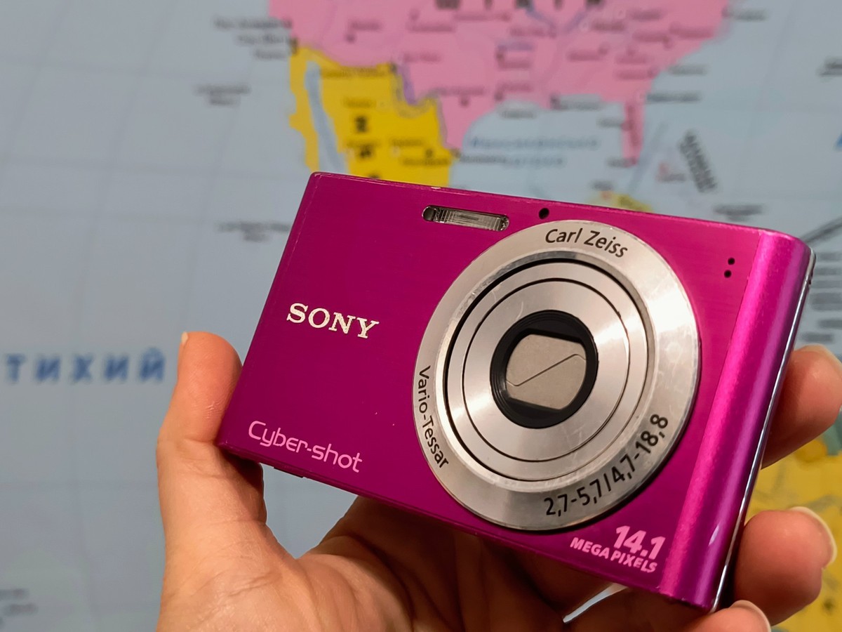 Sony Cyber-shot DSC-W320 14.1MP Digital Camera - Silver for sale