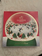 Godiva Chocolates-LIMITED EDITION-Advent Calendar-Hidden  24 Pc Box-NEW Sealed
