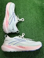 Brooks Glycerin 22 Women's Size 6.5 B Med White/Limpet/Blue Running Shoes