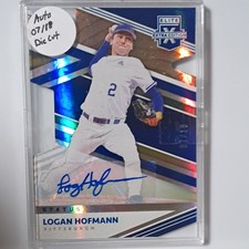 2020 Panini Elite Extra Edition - Logan Hofmann Status Die-Cut Autograph #07/18 