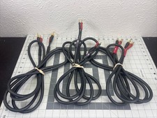 Monster Z Series Speaker Wire Left Center Right 10ft Interchangeable Lock Tips