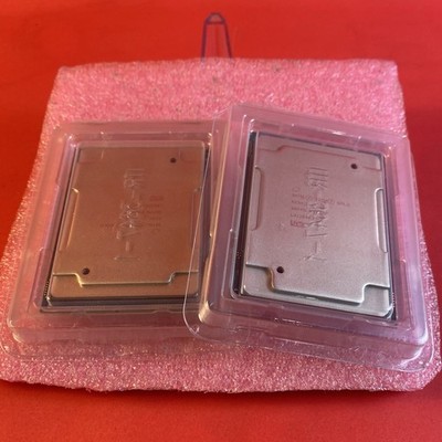 *Lot of 2* Intel  Xeon  Gold 6234 Processor - 3.3GHz 8-Core - FCLGA3647 - SRFPN