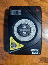 Vintage Qwik Time Quartz Métronome Tempo Numérique Pratique Musique Testé il y a 1 an